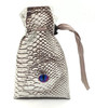 Dragon Eye RPG DnD Dice Bag: Silver